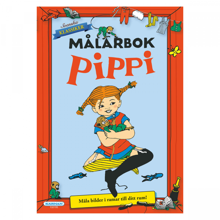 Pippi Målarbok i gruppen Kids / Barnpyssel och kreativitet / Målar- och pysselböcker hos Pen Store (125985)