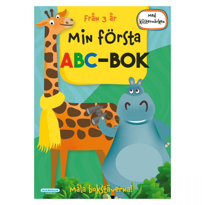 Min första ABC Bok i gruppen Kids / Barnpyssel och kreativitet / Målar- och pysselböcker hos Pen Store (125999)