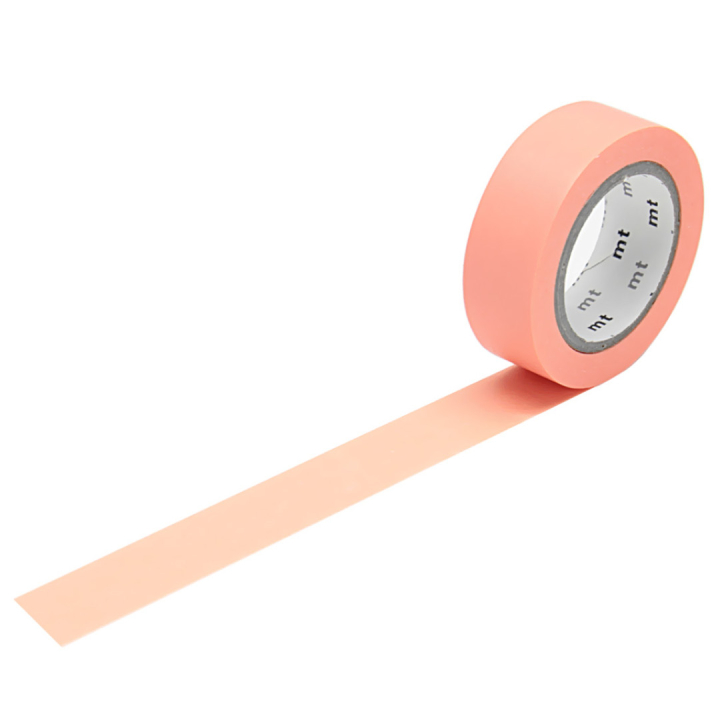 Washi-tejp Salmon Pink i gruppen Skapande & Hobby / Hobbytillbehör / Washi-tejp hos Pen Store (126367)