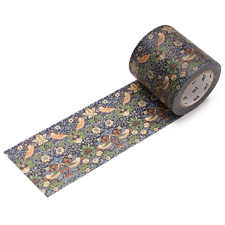 Washi-tejp William Morris Strawberry Thief x MT i gruppen Skapande & Hobby / Hobbytillbehör / Washi-tejp hos Pen Store (126384)