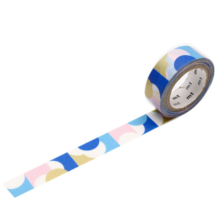 Washi-tejp Pink x Blue i gruppen Skapande & Hobby / Hobbytillbehör / Washi-tejp hos Pen Store (126485)