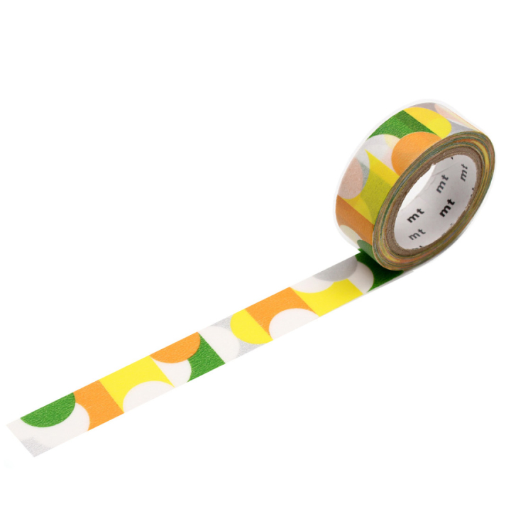 Washi-tejp Yellow x Green i gruppen Skapande & Hobby / Hobbytillbehör / Washi-tejp hos Pen Store (126486)