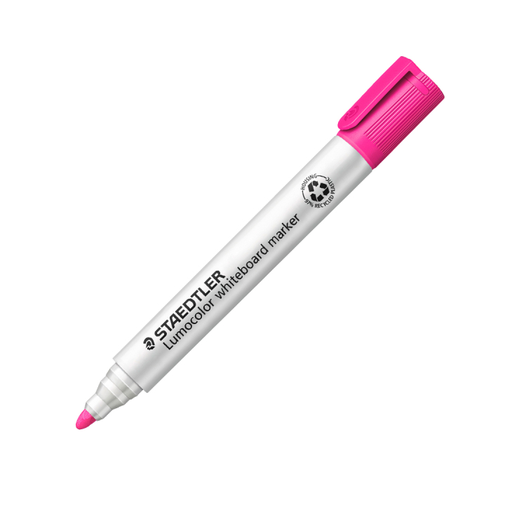Lumocolor Whiteboard marker 2 mm rosa i gruppen Pennor / Märkning och kontor / Whiteboardpennor hos Pen Store (126602)
