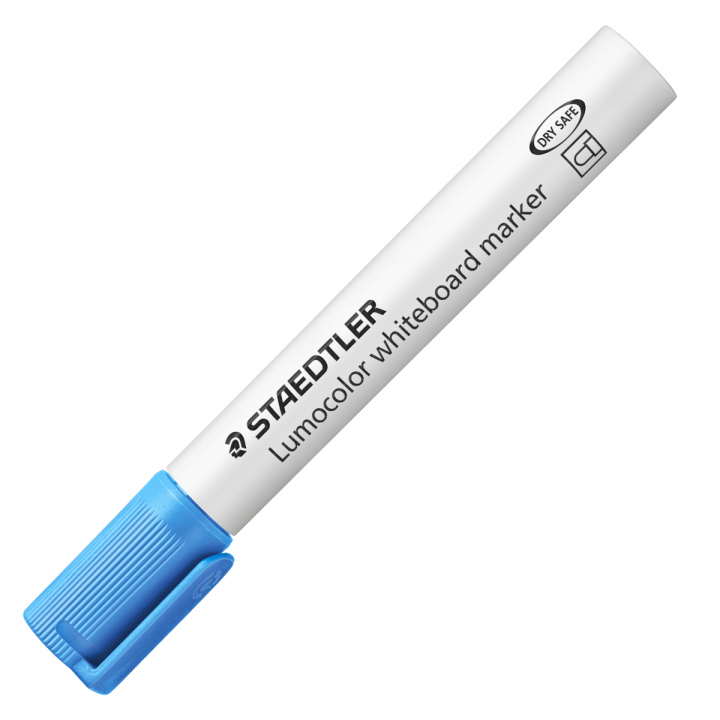 Läs mer om Staedtler Lumocolor Whiteboard marker 2 mm ljusblå
