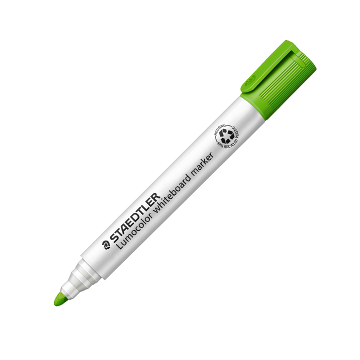 Lumocolor Whiteboard marker 2 mm ljusgrön i gruppen Pennor / Märkning och kontor / Whiteboardpennor hos Pen Store (126604)