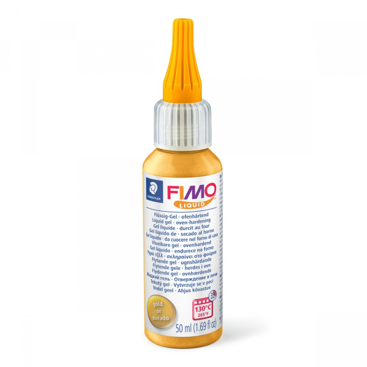 Läs mer om Staedtler FIMO Liquid gel 50 ml Guld
