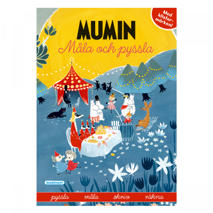 Mumin Pysselbok i gruppen Kids / Barnpyssel och kreativitet / Målar- och pysselböcker hos Pen Store (126749)