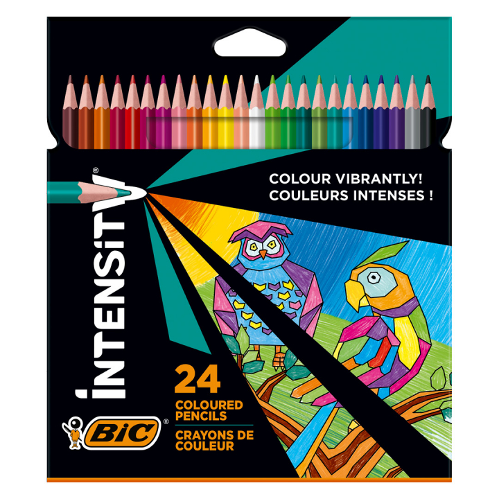 Intensity Färgpenna 24-pack i gruppen Pennor / Konstnärspennor / Färgpennor hos Pen Store (126947)