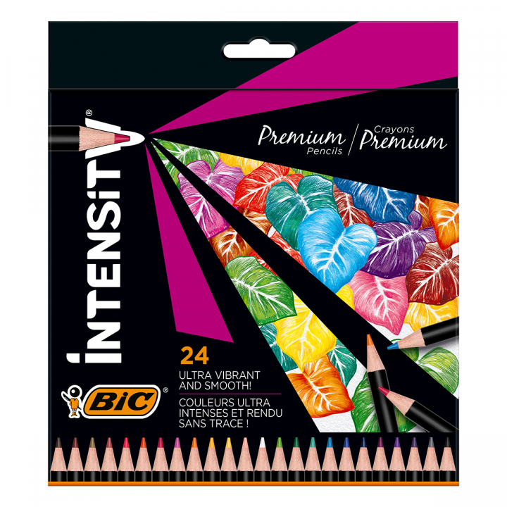 Intensity Premium Färgpenna 24-pack i gruppen Pennor / Konstnärspennor / Färgpennor hos Pen Store (126948)
