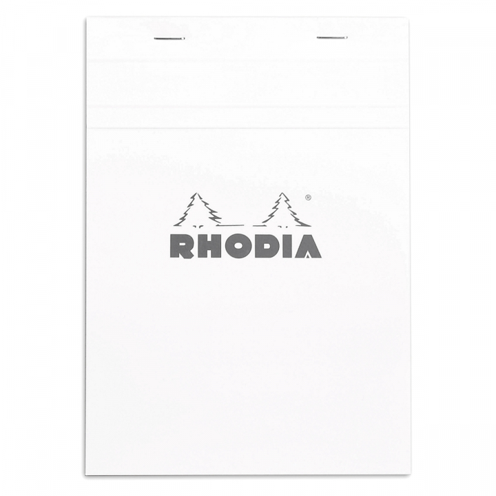 Läs mer om Rhodia Block Vit No.16 Rutat