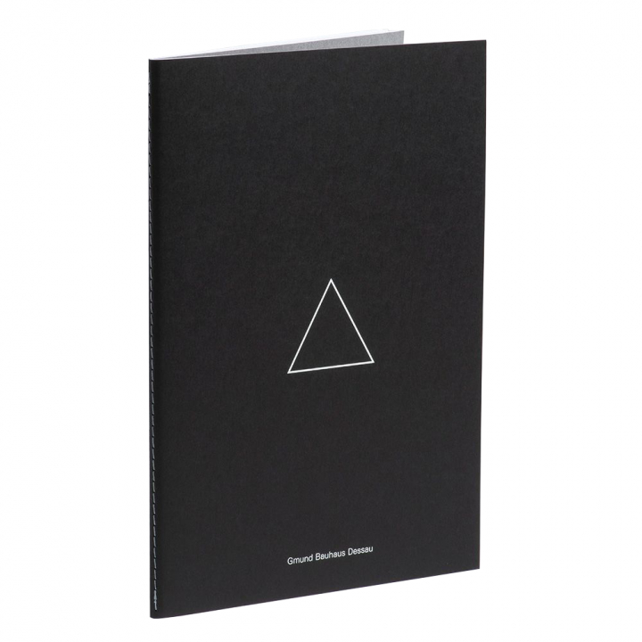 Läs mer om Gmund Bauhaus Dessau Skrivhäfte Triangle/Grey