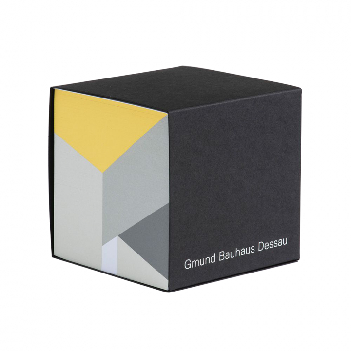 Läs mer om Gmund Bauhaus Dessau Blockkub Yellow