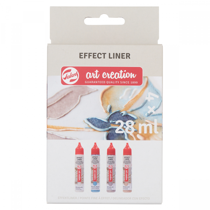 Läs mer om Art Creation Effect Liner Set 4 x 28 ml Specialties Pearl