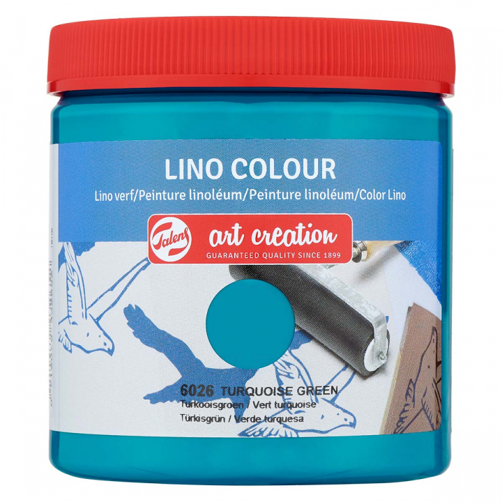 Läs mer om Art Creation Linoleumfärg 250 ml Turquoise Green