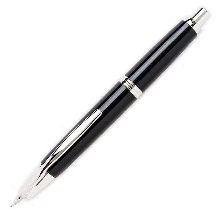 Capless Reservoar Black/Rhodium Broad i gruppen Pennor / Fine Writing / Reservoarpennor hos Pen Store (127728)