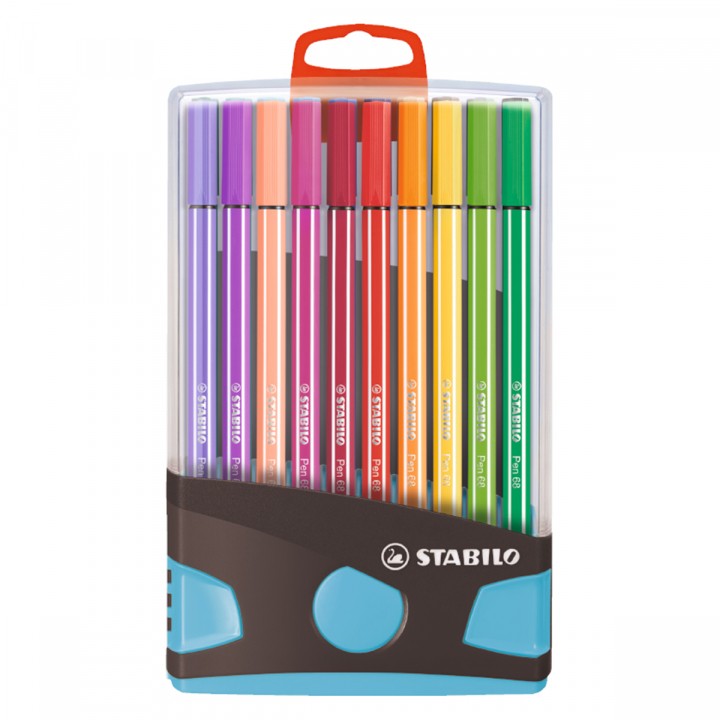 Läs mer om Stabilo Pen 68 Fiberpenna Colorparade 20-pack