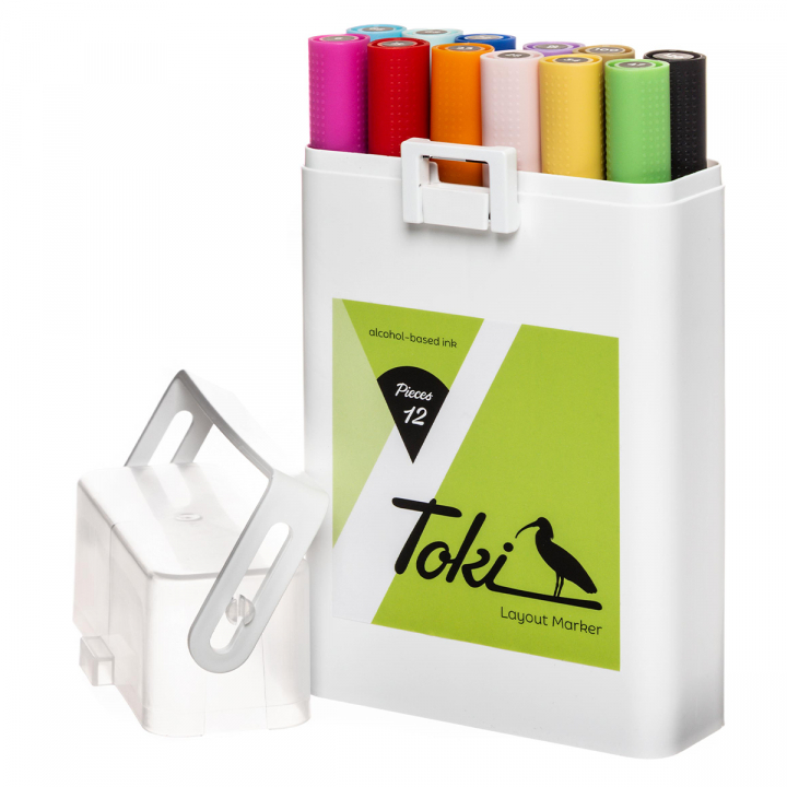 Läs mer om Toki Marker Main Tones A 12-set