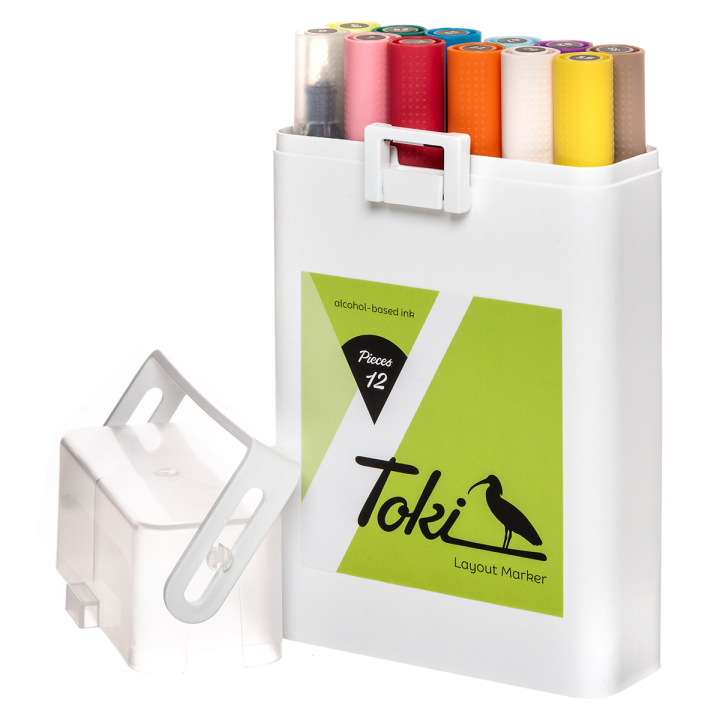 Läs mer om Toki Marker Main Tones B 12-set