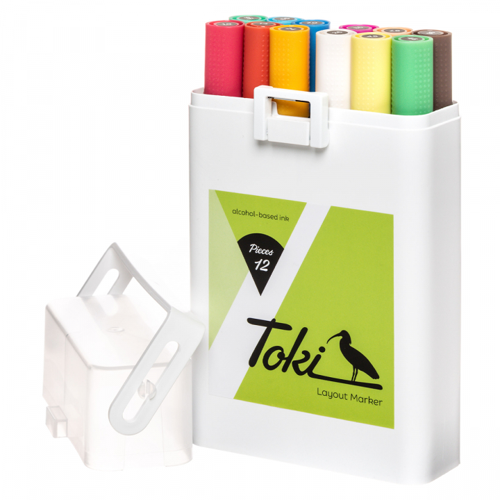 Läs mer om Toki Marker Main Tones C 12-set