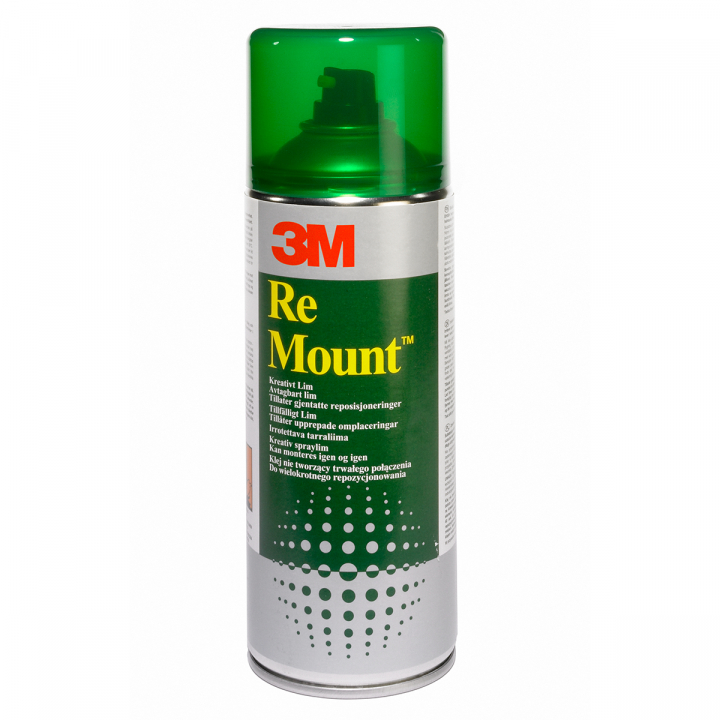 Läs mer om 3M Re Mount Spraylim 400 ml
