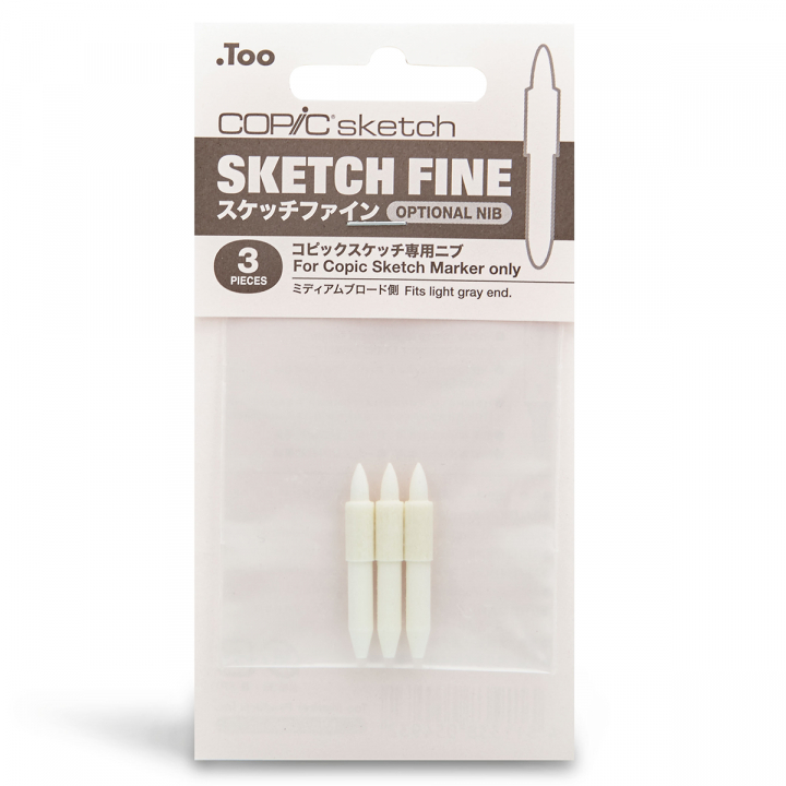 Sketch Spets Fine 3-pack i gruppen Pennor / Penntillbehör / Tillbehör och reservdelar hos Pen Store (128148)