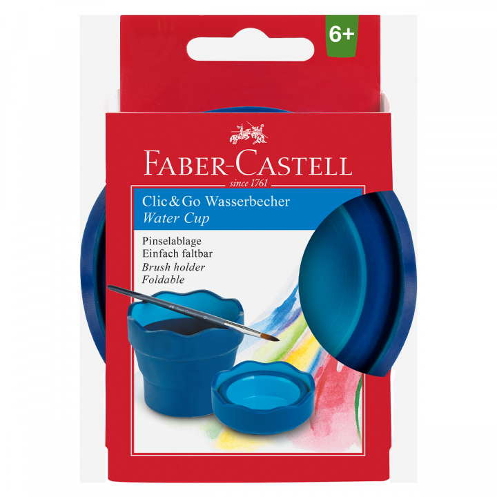 Läs mer om Faber-Castell Vattenkopp Blå