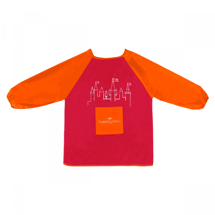 Förkläde Röd/Orange i gruppen Kids / Måla och skapa / Barnfärger hos Pen Store (128311)