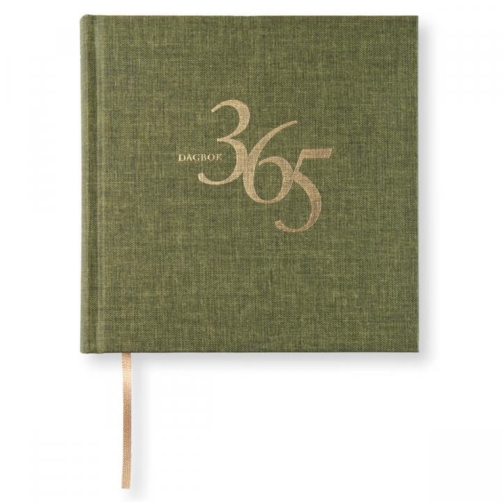 Dagbok 365 Khaki Green i gruppen Papper & Block / Kalendrar och almanackor / Specialkalendrar hos Pen Store (128487)