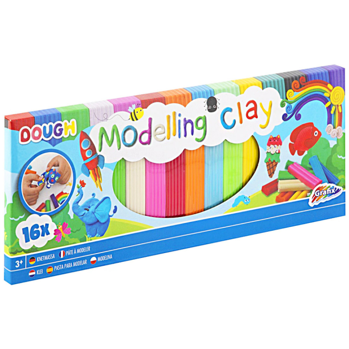 Modellera 16-set i gruppen Kids / Måla och skapa / Lera för barn / Modellera för barn hos Pen Store (128511)