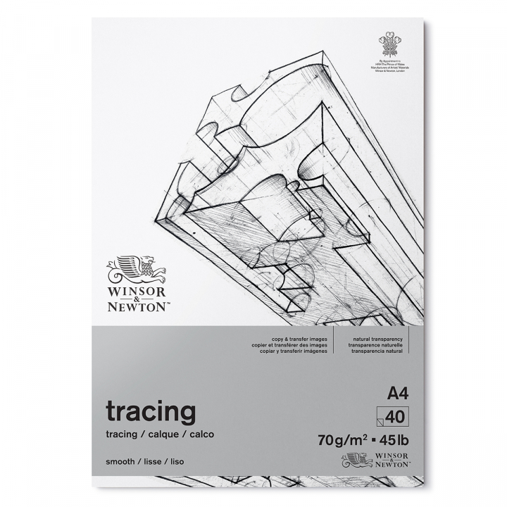 Läs mer om Winsor & Newton Tracing Pad A4 70 g