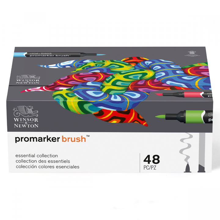 Läs mer om Promarker Brush Essential Collection 48-set