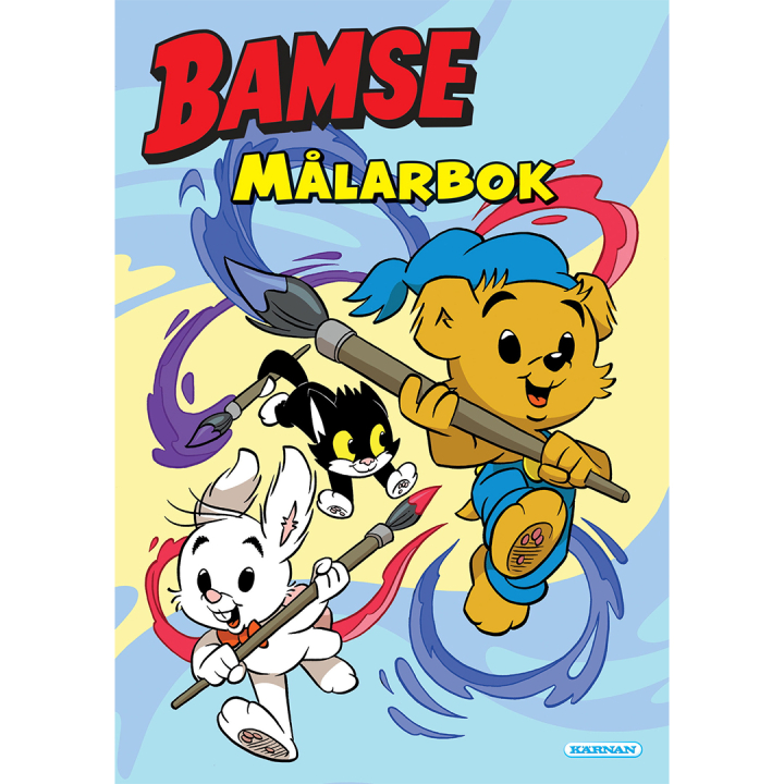 Bamse Målarbok i gruppen Kids / Barnpyssel och kreativitet / Målar- och pysselböcker / Målarböcker hos Pen Store (128979)