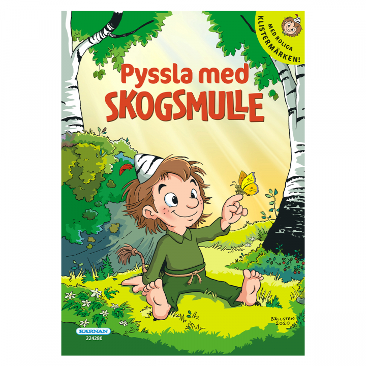 Pyssla med Skogsmulle i gruppen Kids / Barnpyssel och kreativitet / Målar- och pysselböcker hos Pen Store (128981)