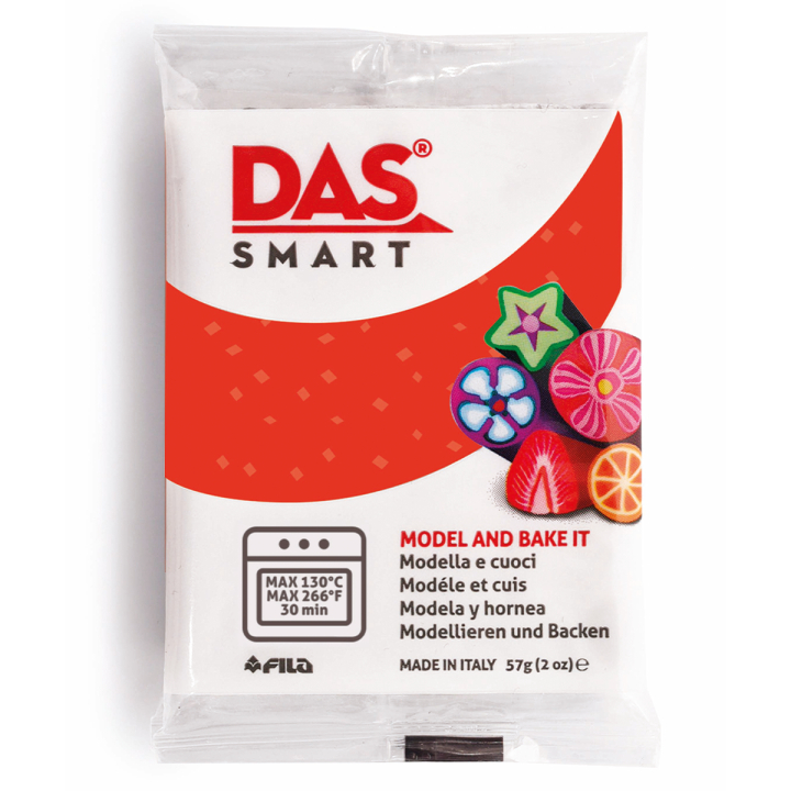 Läs mer om DAS Smart Effect Modellera 57 g White glitter