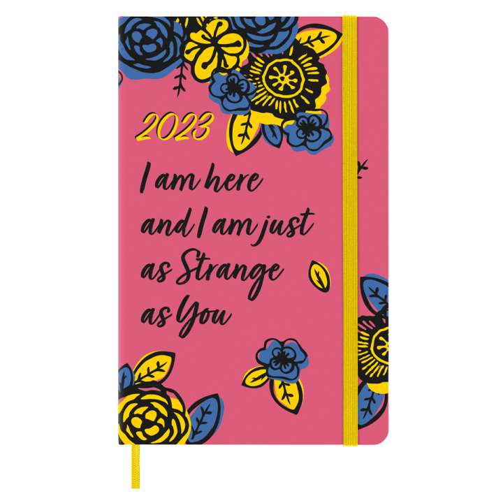 12M Weekly Notebook Frida Kahlo Large Light Pink i gruppen Papper & Block / Kalendrar och almanackor / 12-månaderskalendrar hos Pen Store (129083)