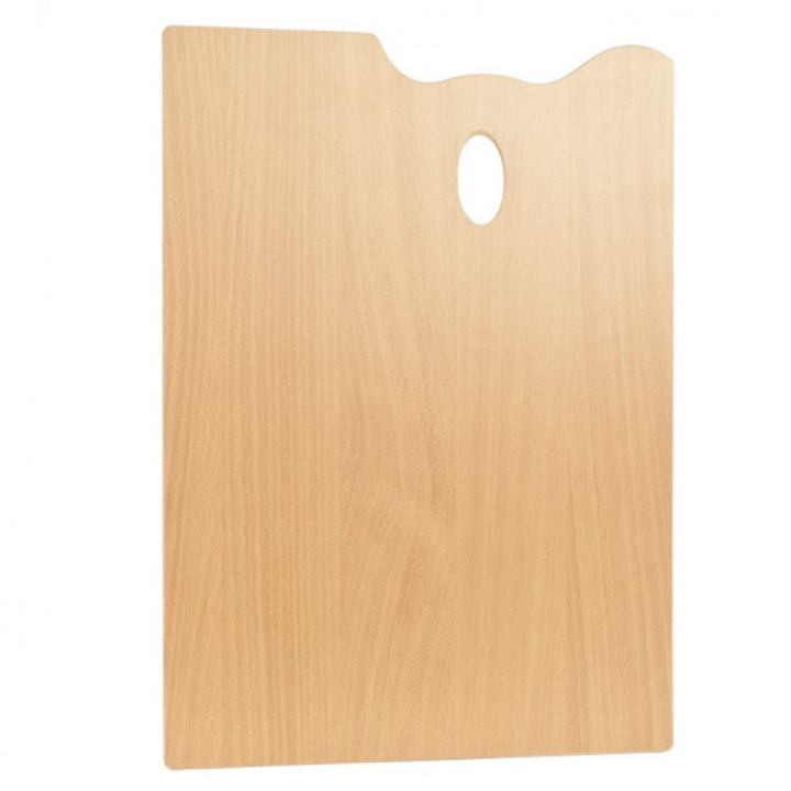Träpalett Rektangulär 35 x 45 cm i gruppen Konstnärsmaterial / Ateljé / Paletter hos Pen Store (129183)