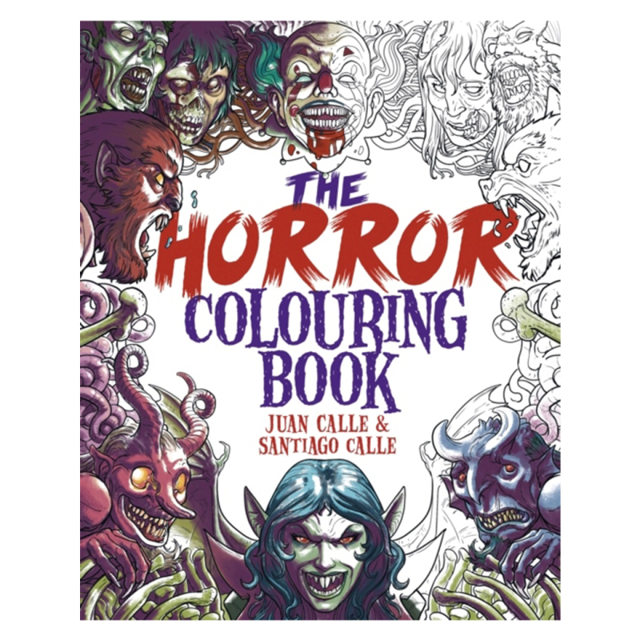 The Horror Colouring Book i gruppen Skapande & Hobby / Böcker / Målarböcker för vuxna hos Pen Store (129244)