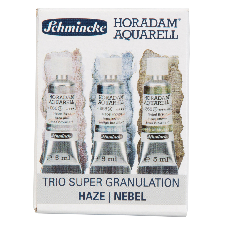 Horadam Super Granulation Set Haze i gruppen Konstnärsmaterial / Färger / Akvarellfärg hos Pen Store (129304)