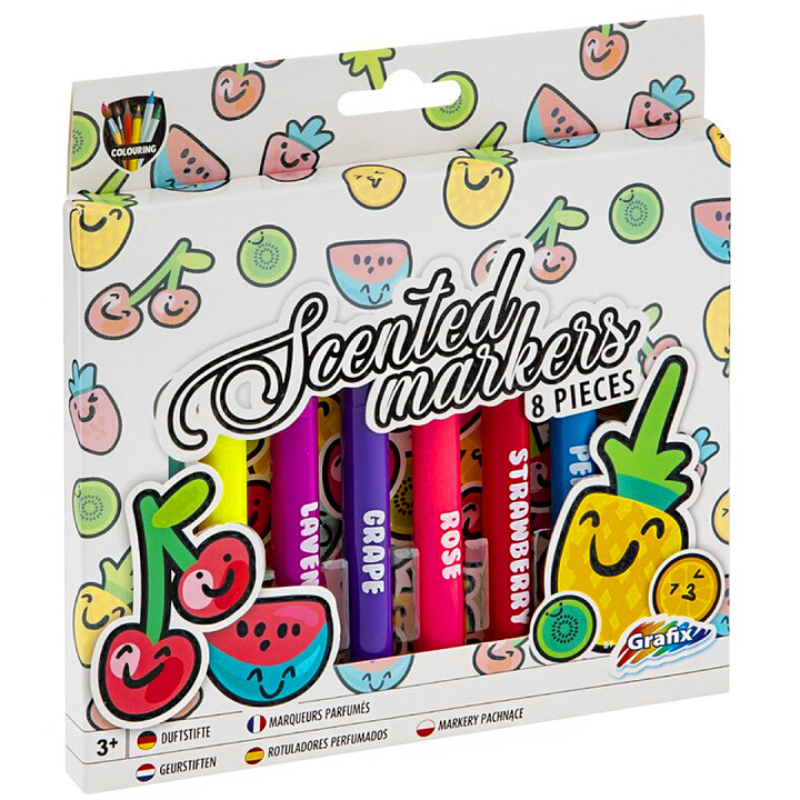 Luktpennor 8-set i gruppen Kids / Barnpennor / Tuschpennor för barn  hos Pen Store (129326)