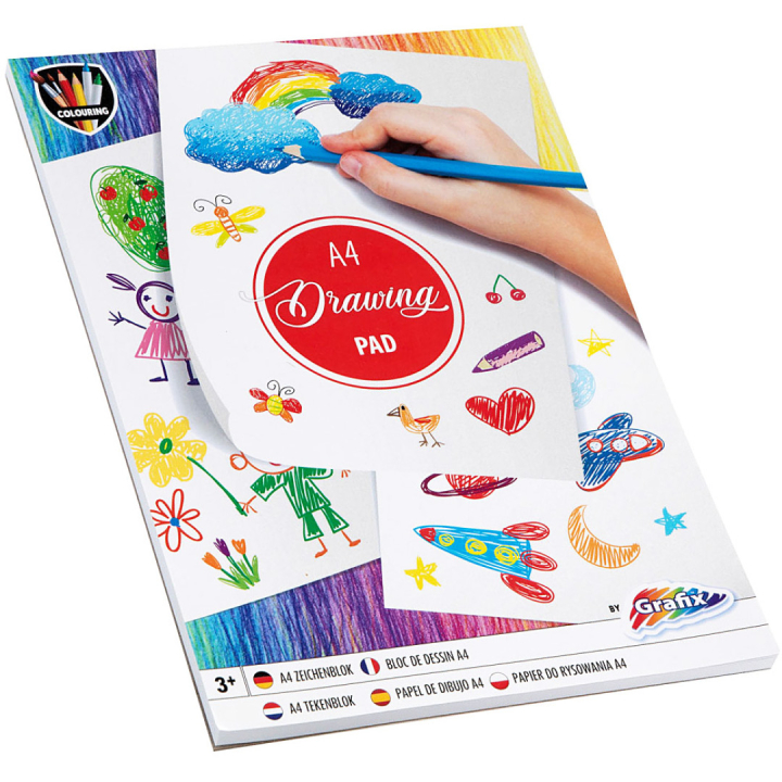 Ritblock Kids A4 72 ark i gruppen Kids / Barnpyssel och kreativitet / Pysselpapper och ritblock / Ritpapper hos Pen Store (129333)