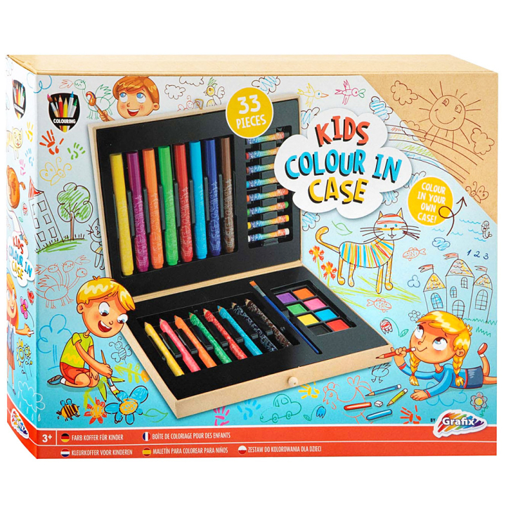 Målarlåda för barn (3 år+) i gruppen Kids / Barnpennor / Färgpennor för barn hos Pen Store (129334)