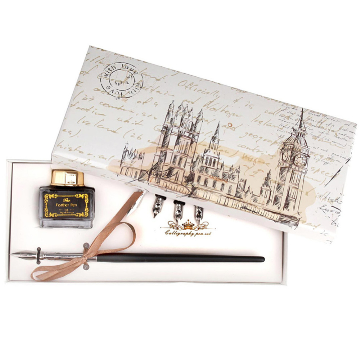 Kalligrafi Gåvoset med bläck i gruppen Skapande & Hobby / Kalligrafi / Kalligrafipennor hos Pen Store (129371)
