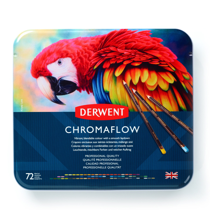 Läs mer om Derwent Chromaflow Färgpennor 72-set