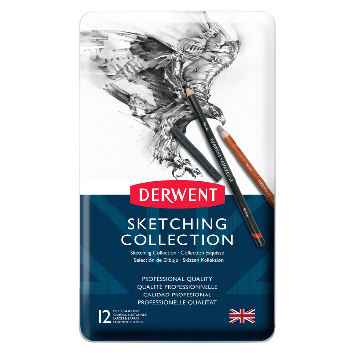 Läs mer om Derwent Sketching Collection 12-set