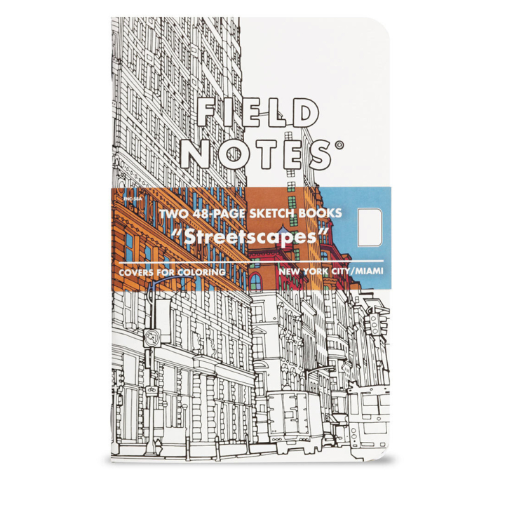 Läs mer om Field Notes Streetscape Sketchbook New York/Miami 2-Pack
