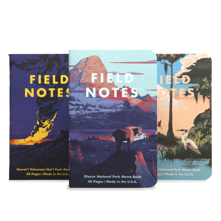 Läs mer om Field Notes National Parks Serie F 3-Pack