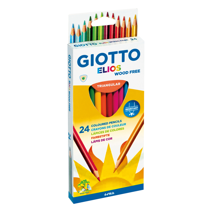 Läs mer om Giotto Elios Färgpennor 24-set