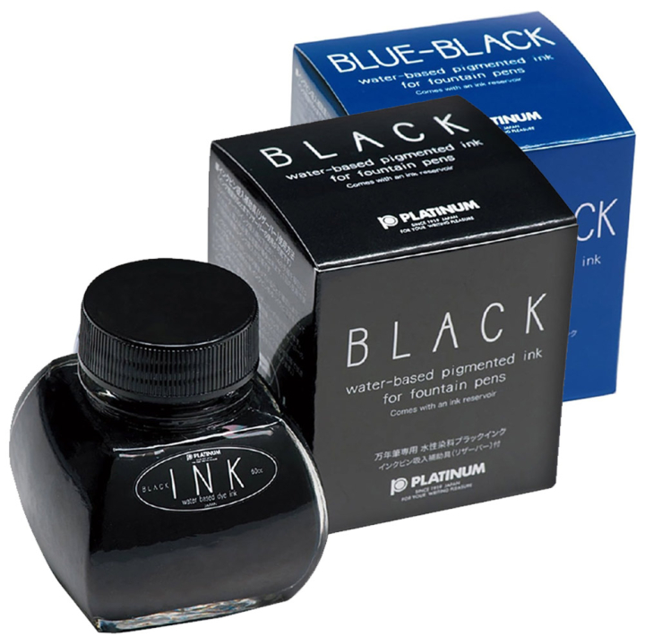 Läs mer om Platinum Ink 60 ml Reservoarbläck Blue-Black