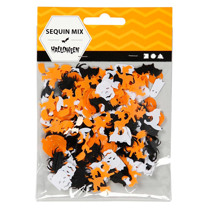 Paljetter Halloween 15 g i gruppen Kids / Barnpyssel och kreativitet / Pysselmaterial för barn / Glitter och paljetter hos Pen Store (130001)
