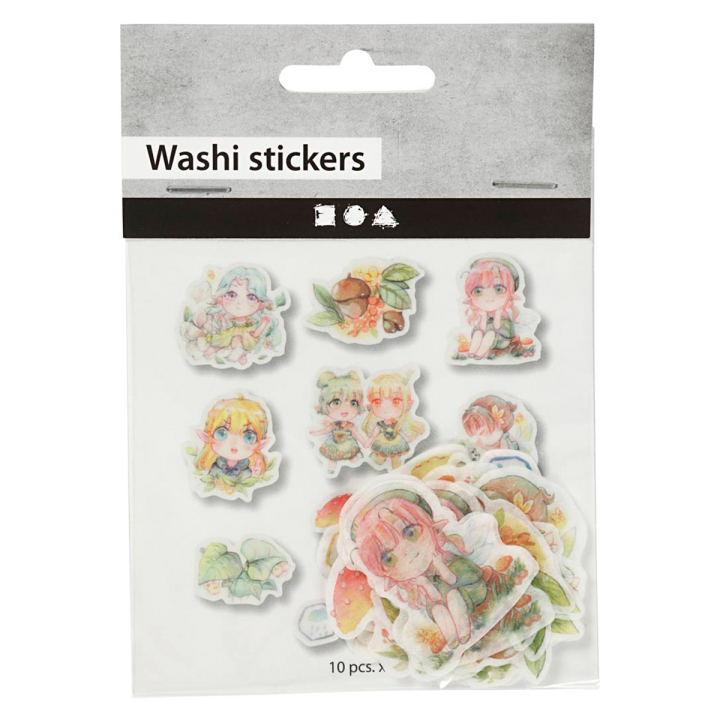 Läs mer om Colortime Washi Stickers Anime